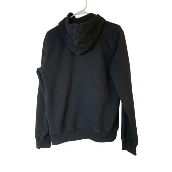 Unisex Patagonia Black Pullover Hoodie P-6 Uprisal Logo Sz S RA10051 EUC fleece - Picture 4 of 8